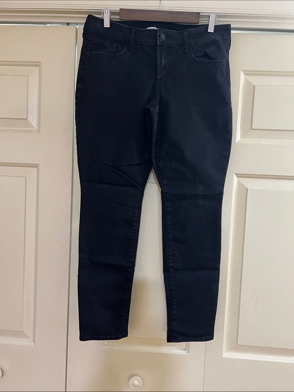 Old Navy Skinny Jeans Low Rise Black Denim